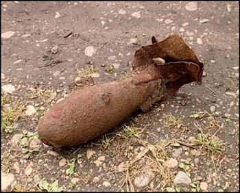 В Черкассах обезвредили авиационную бомбу. ВИДЕО