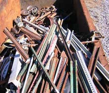 На Донетчине изъяли из незаконного оборота более 50 тонн металлолома
